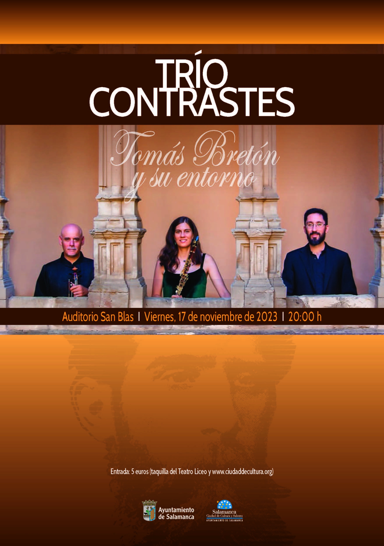 trío contrastes concierto tomás bretón y su entorno programación